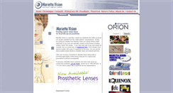 Desktop Screenshot of mariettacontactlens.com